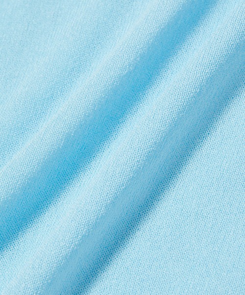 bonjour records（ボンジュールレコーズ）の「【bonjour records/ボンジュールレコード】 Original Light Sheer Cardigan "Girl/Boy Song" オリジナルライトシアーカーディガン（カーディガン/ボレロ・レディース・ホワイト/ブルー・S/M）」の10枚目の写真