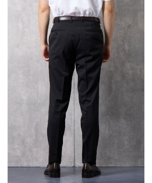 軽量＆清涼パンツ　トロピカル生地・高通気　凄脚（すごあし）シリーズ　無地　ブラック