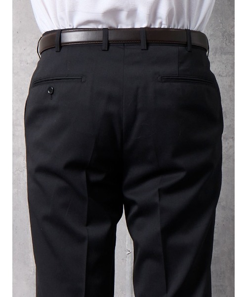 軽量＆清涼パンツ　トロピカル生地・高通気　凄脚（すごあし）シリーズ　無地　ブラック