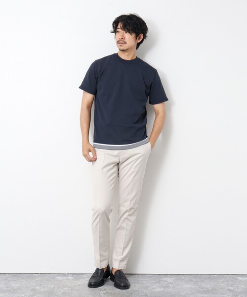 ◆GUAPI◆ニット Tシャツ 送料込 AZUL BY MOUSSY | 総柄ロゴジャガードビッグニットトップス