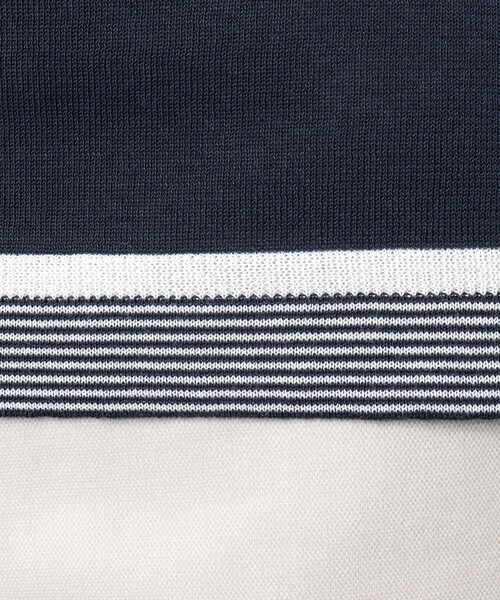 NOLLEY'S goodman（ノーリーズグッドマン）の「《吸汗性 / 通気性》マシンウォッシャブル ニットTシャツ（ニット/セーター・メンズ・イエロー/ダークネイビー/ブラック・M/L）」の22枚目の写真