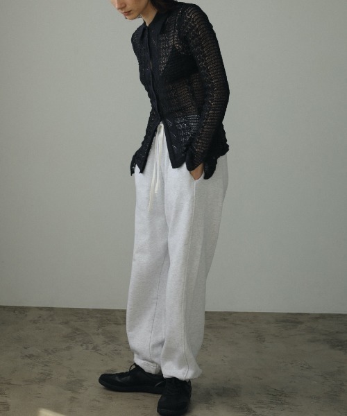 anuke（アンヌーク）の「anuke Mix Knit Shirts ミックスニットシャツ 
