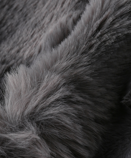 セール】FUR BLANKET L フェイクファー ブランケット