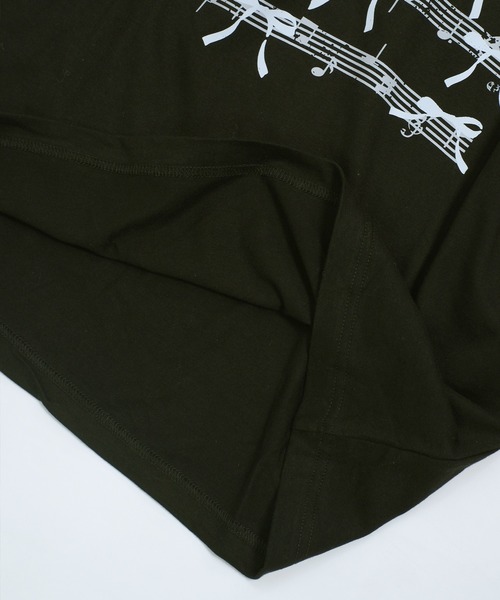 shopnikoniko(ショップニコニコ)の「Tシャツ リボン 半袖 オーバーサイズ プリント ビックTシャツ(Tシャツ/カットソー・レディース・ホワイト/ブラック・フリー)」の22枚目の写真