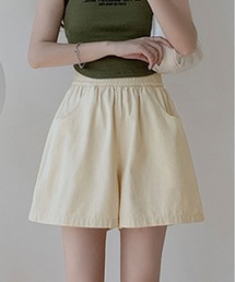 シンプル Aライン ショート パンツ