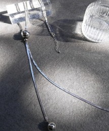 【amplis/アンプリス】three necklace / ゼアネックレス