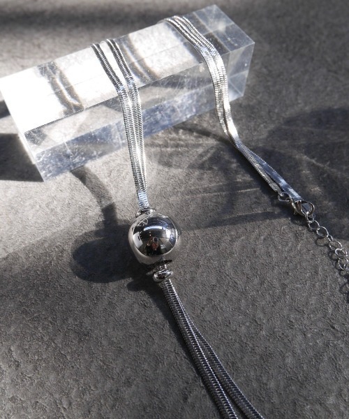 amplis（アンプリス）の「【amplis/アンプリス】three necklace / ゼアネックレス（ネックレス・レディース・シルバー・FREE）」の3枚目の写真