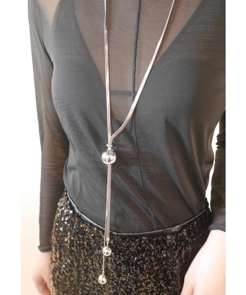 amplis（アンプリス）の「【amplis/アンプリス】three necklace / ゼアネックレス（ネックレス・レディース・シルバー・FREE）」の5枚目の写真