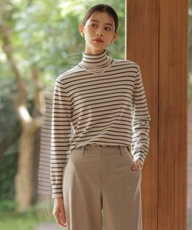 【ご好評につき新色追加!・WEB限定カラーあり・洗える】PRINCE タートルネック ニット