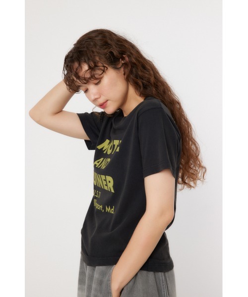 RODEO CROWNS WIDE BOWL(ロデオクラウンズワイドボウル)の「MOTEL AND DINER VINTAGE Tシャツ(Tシャツ/カットソー・レディース・イエロー/レッド/ブラック・FREE)」の14枚目の写真