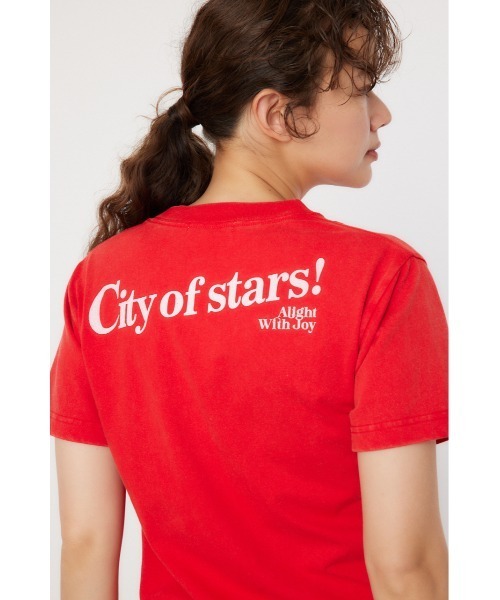 RODEO CROWNS WIDE BOWL(ロデオクラウンズワイドボウル)の「MOTEL AND DINER VINTAGE Tシャツ(Tシャツ/カットソー・レディース・イエロー/レッド/ブラック・FREE)」の6枚目の写真