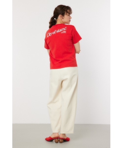 RODEO CROWNS WIDE BOWL(ロデオクラウンズワイドボウル)の「MOTEL AND DINER VINTAGE Tシャツ(Tシャツ/カットソー・レディース・イエロー/レッド/ブラック・FREE)」の8枚目の写真