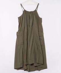 【HOUSTON woman】NYLON POPLIN CAMISOLE DRESS