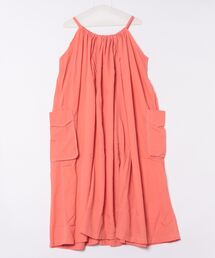 【HOUSTON woman】NYLON POPLIN CAMISOLE DRESS