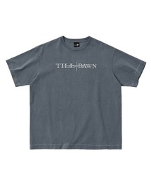 TILLDAWN（ティルダウン）の「【TILLDAWN】PIERCE LOGO PIGMENT 1/2 SLEEVE / 【ティルドーン】ピアスロゴプリント半袖Tシャツ（Tシャツ/カットソー）」