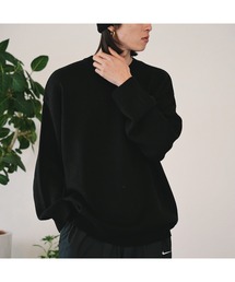 ロングスリーブプレーンニット