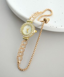 Port（ポート）の「【 antique andico / アンティーク アンディコ 】ビジュー バングルウォッチ 腕時計（アナログ腕時計）」