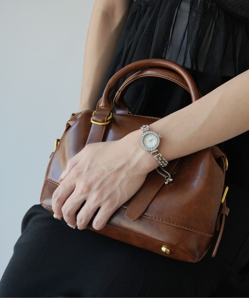 Port（ポート）の「【 antique andico / アンティーク アンディコ 】ビジュー バングルウォッチ 腕時計（アナログ腕時計・レディース・ピンクゴールド/シルバー/ピンク/ピンク系その他/ゴールド/ピンク系その他2/シルバー系その他・FREE）」の21枚目の写真