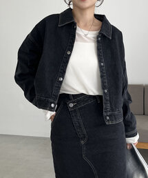 CAPRICIEUX LE'MAGE | ショートデニムジャケット(ブルゾン)
