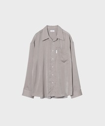 BASICKS(xCVbNX)́yBASICKS/xCVbNXzOversized Satin Shirt(Vc/uEX)