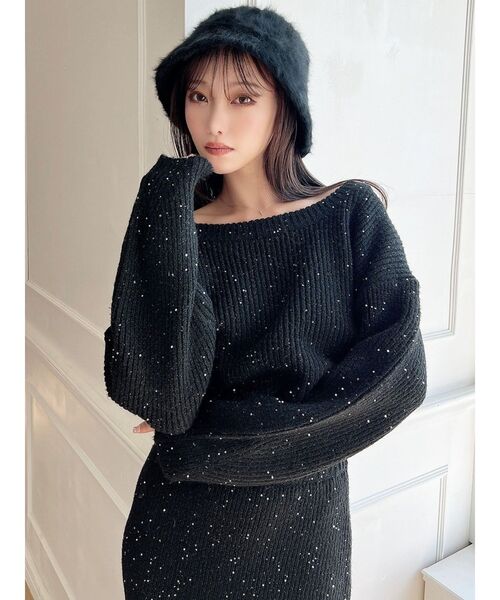 RESEXXY（リゼクシー）の「ファーバケットハット（ハット・レディース・グレー/ホワイト/ブラック・FREE）」の8枚目の写真