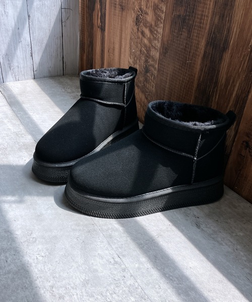 イシカワラボ　ヌーベルヴォーグ　ショートブーツ　黒　ブラック　23.5 新品 Noubel Voug Relax ヌーベル ヴォーグ リラックス 厚底トラック