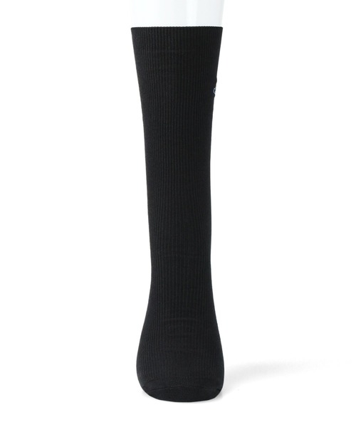 Vivienne Westwood ACCESSORIES（ヴィヴィアンウエストウッドアクセサリー）の「ワンポイントORB プレーンクルーソックス【249158 VW00L】（ソックス/靴下・レディース・ネイビー/ホワイト/ブラック・FREE）」の6枚目の写真