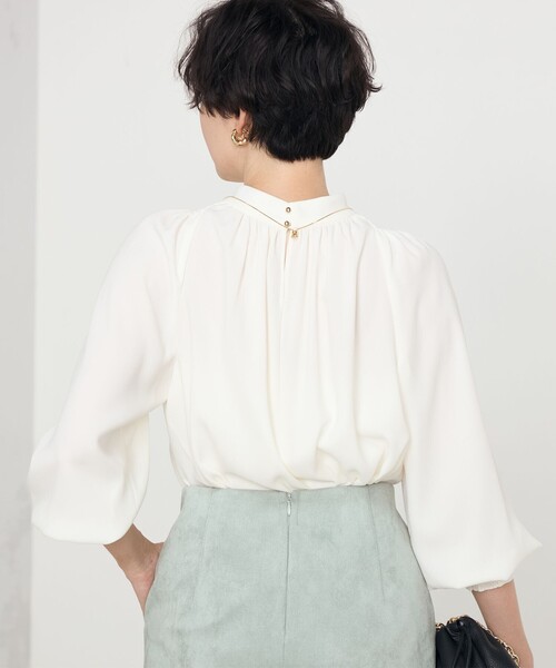 NOLLEY'S（ノーリーズ）の「ストレッチジョーゼットシャーリング
