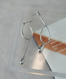 アシンメトリーピアス