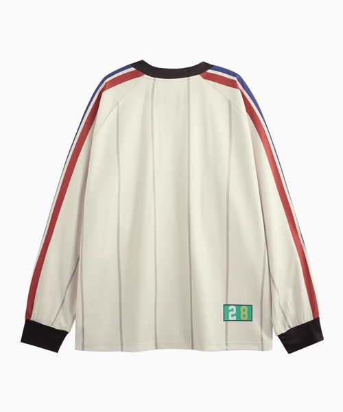 CORPUS TOKYO（コーパス トーキョー）の「ロングスリーブ Vネック メッシュ ゲームシャツ（Tシャツ/カットソー・メンズ・B/G/I/C/D/E/F/A/H/J・1/2/3）」の12枚目の写真