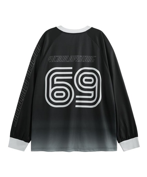 CORPUS TOKYO（コーパス トーキョー）の「ロングスリーブ Vネック メッシュ ゲームシャツ（Tシャツ/カットソー・メンズ・B/G/I/C/D/E/F/A/H/J・1/2/3）」の18枚目の写真