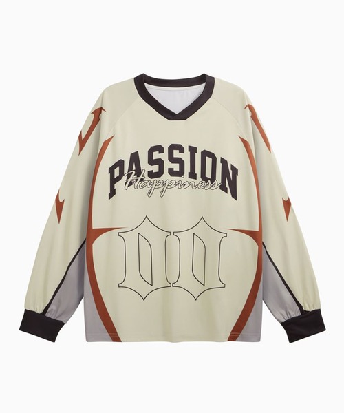 CORPUS TOKYO（コーパス トーキョー）の「ロングスリーブ Vネック メッシュ ゲームシャツ（Tシャツ/カットソー・メンズ・B/G/I/C/D/E/F/A/H/J・1/2/3）」の21枚目の写真