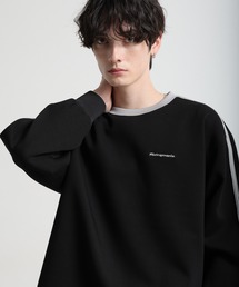 Ridingmania | 【Ridingmania】サイドライン/ワンポイント刺繍テックプルオーバー(スウェット)