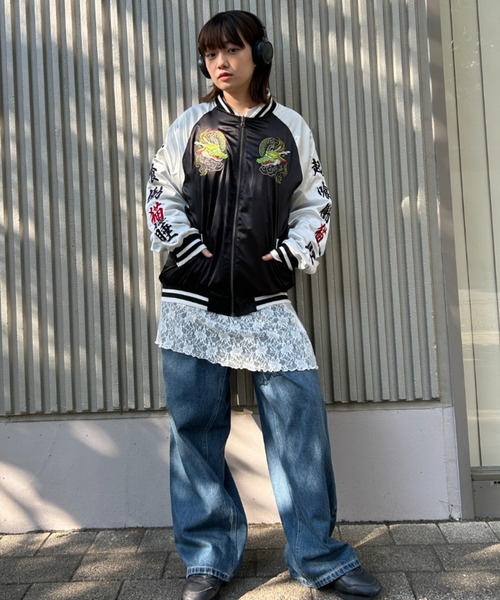 大幅値下☆激レア！AG☆エーアンドジーA&G☆スカジャン☆リバーシブル 大幅値下☆激レア！AG☆エーアンドジーA&G☆スカジャン☆リバーシブル