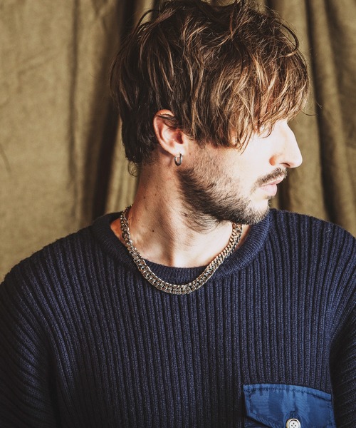 NO ID.（ノーアイディ）の「【NO ID.】Classic Chain Necklace / クラシック チェーン ネックレス（ネックレス・メンズ・シルバー・ONE SIZE）」の3枚目の写真