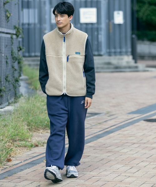 BEAMS購入 定価19,800円 エルエルビーン フリース ボア ベスト セール】【JAPAN EDITION】トップシャム・ボア・フリース