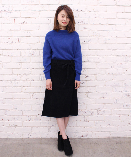 CIAOPANIC（チャオパニック）の「【Ciaopanic】アンゴラPUボトルネックP/O（ニット/セーター・レディース・ホワイト/グレー/ブルー/ネイビー/レッド・FREE）」の14枚目の写真