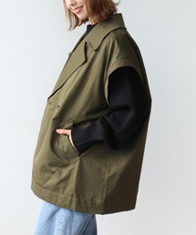 Three Four Time | MA-1スリーブビックカラーハーフコート(MA-1)