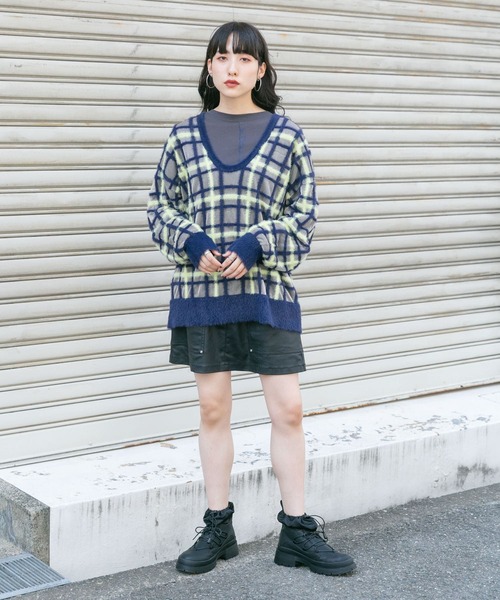 KBF(ケイビーエフ)の「タンクソールワークブーツ(ブーツ・レディース・ブラック・36/37/38)」の11枚目の写真