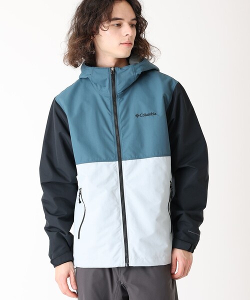 コロンビア 防寒撥水 ナイロンジャケット マウンテン パーカー BK 新品 M