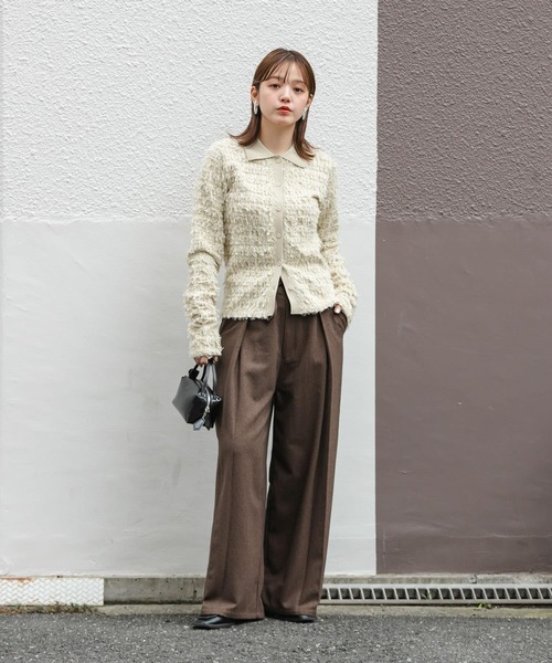 KBF（ケイビーエフ）の「マイクロミニBAG（ハンドバッグ・レディース・ブラック/ボルドー/キャメル・ONE）」の9枚目の写真