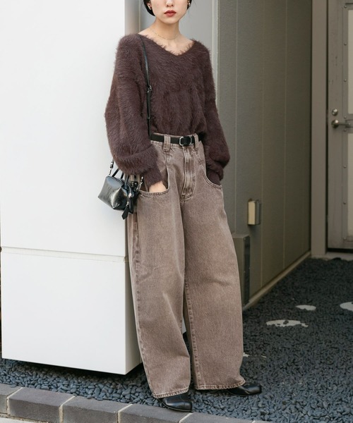 KBF（ケイビーエフ）の「マイクロミニBAG（ハンドバッグ・レディース・ブラック/ボルドー/キャメル・ONE）」の11枚目の写真