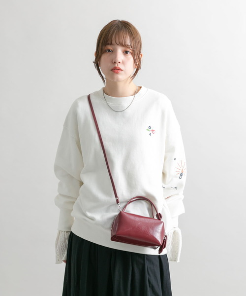 KBF（ケイビーエフ）の「マイクロミニBAG（ハンドバッグ・レディース・ブラック/ボルドー/キャメル・ONE）」の16枚目の写真