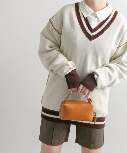 KBF（ケイビーエフ）の「マイクロミニBAG（ハンドバッグ・レディース・ブラック/ボルドー/キャメル・ONE）」の21枚目の写真