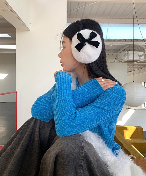 ATEEZ ヨーロッパ 限定 MITO イヤーマフ 耳あて ソンファ ユノ着用 ATEEZ ヨーロッパ 限定 MITO イヤーマフ 耳あて ソンファ ユノ着用