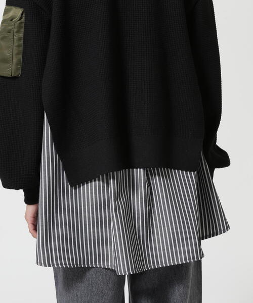 Risley（リズレー）の「Risley/リズレー/ドッキングニット