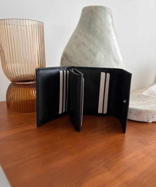 Me%（ミィパーセント）の「FLロゴミニサイフ　282598（財布・レディース・シルバー/レッド/ブラック/ライトブルー/ブラウン・FREE）」の7枚目の写真