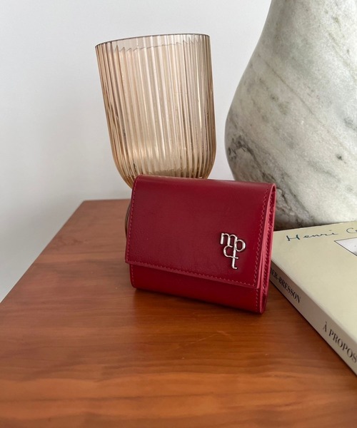 Me%（ミィパーセント）の「FLロゴミニサイフ　282598（財布・レディース・シルバー/レッド/ブラック/ライトブルー/ブラウン・FREE）」の10枚目の写真