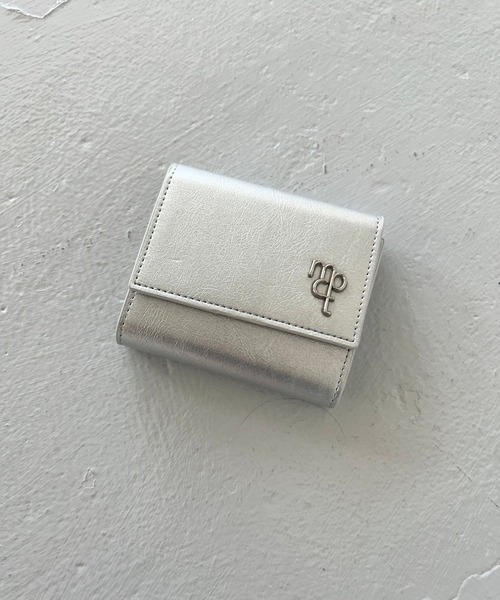 Me%（ミィパーセント）の「FLロゴミニサイフ　282598（財布・レディース・シルバー/レッド/ブラック/ライトブルー/ブラウン・FREE）」の19枚目の写真
