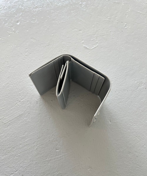 Me%（ミィパーセント）の「FLロゴミニサイフ　282598（財布・レディース・シルバー/レッド/ブラック/ライトブルー/ブラウン・FREE）」の20枚目の写真